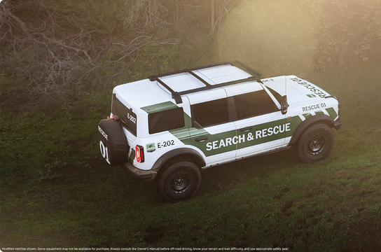 Bronco Search and Rescue Vehicle