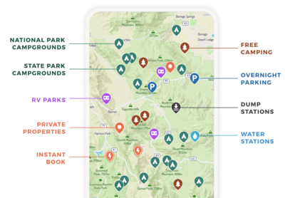 Get All U.S. RV Parks & Campgrounds in One App